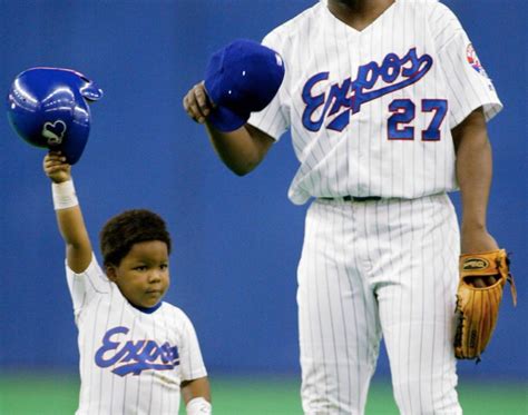 Vladimir Guerrero shared a heartwarming tribute to his son ahead of his MLB debut