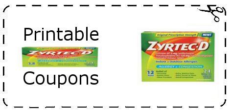 Printable Zyrtec Coupons | Printable Grocery Coupons