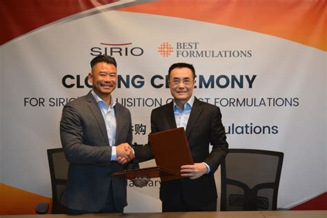 Sirio Pharma completes Best Formulations acquisition