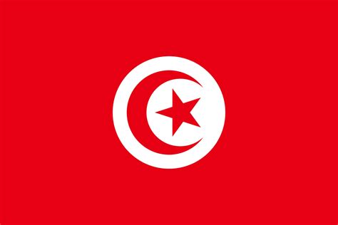 Drapeau de la Tunisie, Drapeaux du pays Tunisie