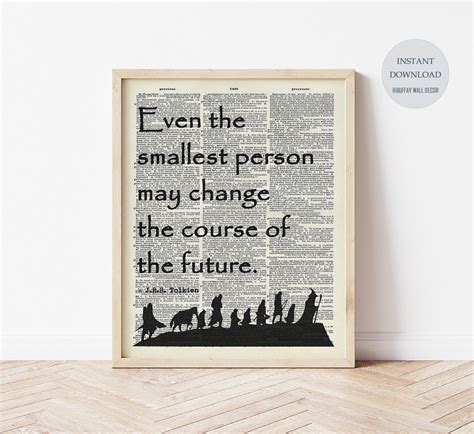 Lord of the Rings Art, Even the Smallest Person May Change... the ...