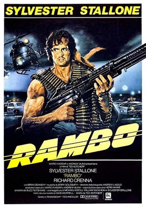 RAMBO Ted Kotcheff (1982) - film cinema curiosando anni 80