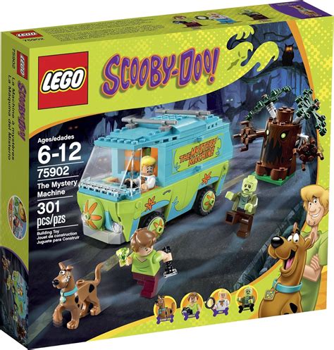 LEGO Scooby-Doo 75902 The Mystery Machine Building Kit, Storage ...