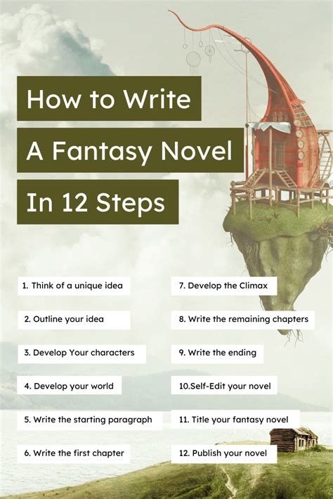 How to Write a Fantasy Novel in 12 Steps | Imagine Forest