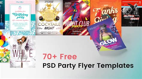 70+ Free PSD Party Flyer Templates to Attract More People | GraphicMama Blog