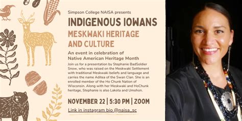 Indigenous Iowans: Meskwaki culture and heritage – The Simpsonian