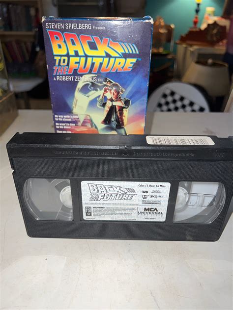 Vintage Back To The Future VHS Tape. Vintage Video Movie Tape. 1994 Back To The Future Movie on ...