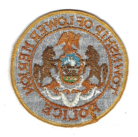 VINTAGE LOWER MERION TWP, PENNSYLVANIA POLICE patch | eBay