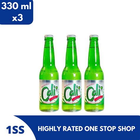 Cali Sparkling Apple Drink, 330ml set of 3 | Lazada PH