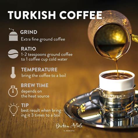 Delight your guests with this authentic Turkish coffee recipe!😉 Keep following us for more # ...