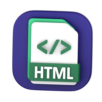 Html PNGs for Free Download