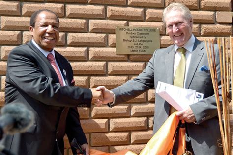 St Engenas ZCC donates classroom to Mitchell House | Review