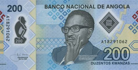 Angola new 200-kwanza note (B557a) confirmed – BanknoteNews