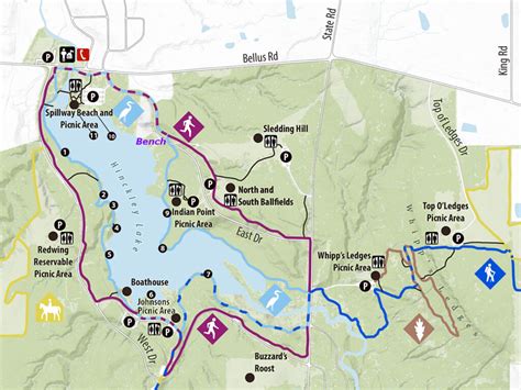 Hinckley Reservation Whipps Ledges And Spillway Beach TrekOhio | Maps Of Ohio