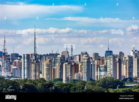 Sao Paulo downtown skyline Stock Photo - Alamy