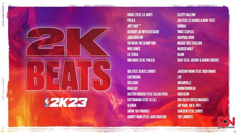 NBA 2K23 Soundtrack, Complete Tracklist All Songs & Artists