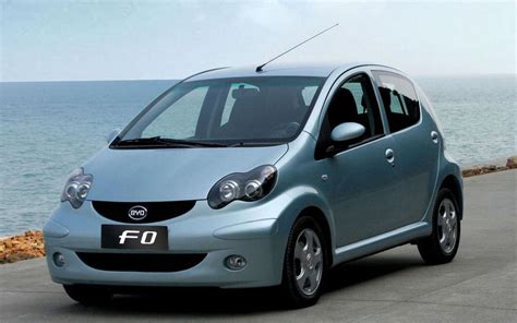 BYD F0 technical specifications and fuel economy