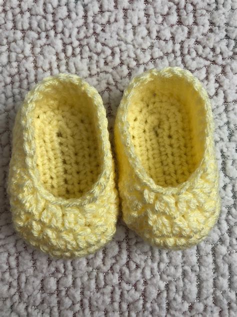 Yellow Baby Shoes | Etsy