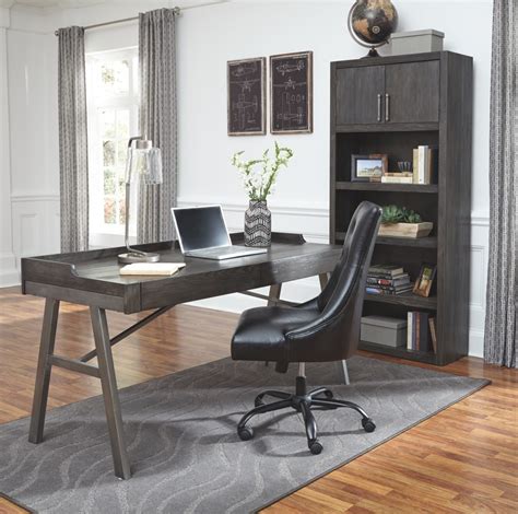 Raventown - Home Office Desk | H467-44 | Home Office Desks | Brick ...