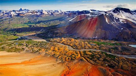 Mount Edziza, Mount Edziza Provincial Park, British Columbia, Kanada - Bing Fotos