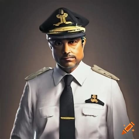 Picture of jaime camil in an american airlines pilot uniform