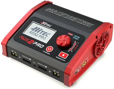 Amazon.com: Hitec RCD Inc. RDX2 Pro High-Power 260W Dual Port AC/DC Charger HRC44301 : Toys & Games