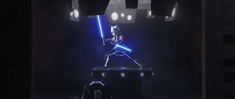 Star Wars: The Clone Wars trailer: Ahsoka fights Maul, Anakin goes Dark ...