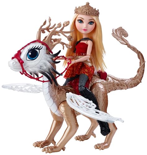 Buy Ever After High - Apple White Dragonrider Set at Mighty Ape NZ