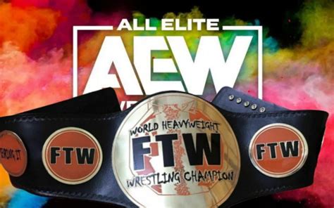 What does the FTW Championship in Tony Khan's AEW mean?