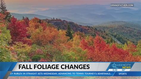 When are North Carolina’s fall colors expected to peak this year? - YouTube