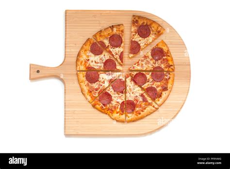 Slice pepperoni pizza cut out hi-res stock photography and images - Alamy