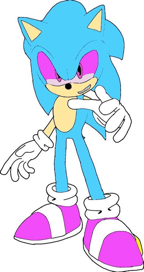 Sonic The Hedgehog (Wisp Hybrid) by mrknuc on DeviantArt