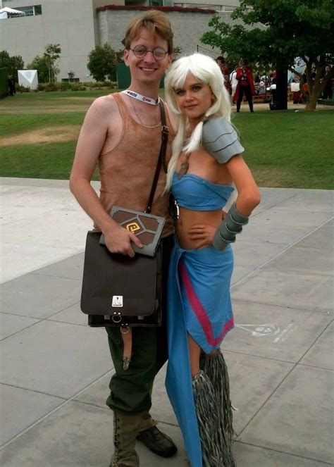 Milo and Kida from Atlantis cosplay