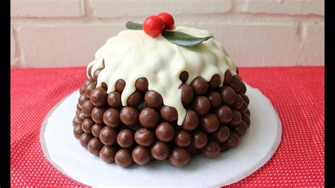 Christmas recipe: How to make a Christmas pudding Malteser cake