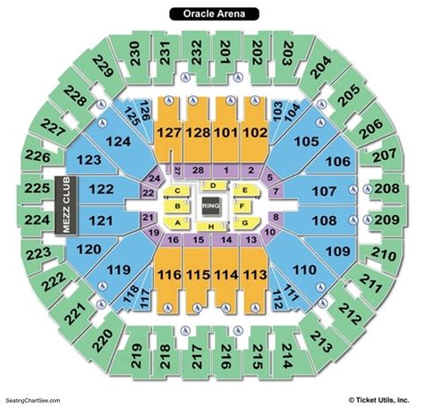 Oracle Arena Seating Concert View | Brokeasshome.com