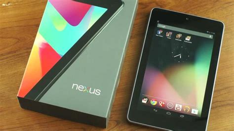 Nexus 7 primera vista de la tablet oficial de google - YouTube