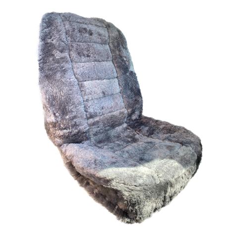 Sheepskin Car Seat Covers Elastic Detachable Shearling Cover Office Chair Cover Pad - Etsy