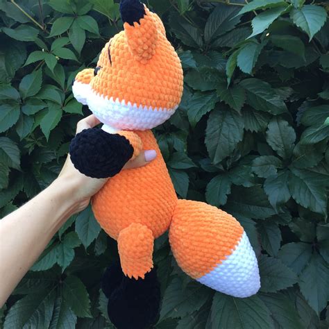 Crochet Fox Plush Pattern Amigurumi Plushie Pattern PDF - Etsy