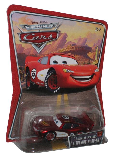 Disney Cars Lightning McQueen Radiator Springs Desert Metallic Toy Car - Walmart.com - Walmart.com