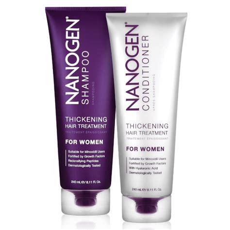 Nanogen Thickening Treatment Shampoo and Conditioner Bundle for Women ...