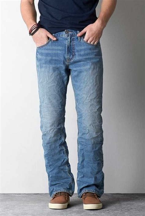 men's lightweight bootcut jeans - Laci Camp