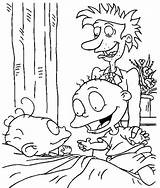 Tommy Pickles Coloring Page sketch template