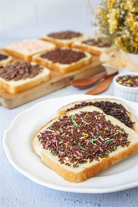 Broodje Hagelslag (Dutch Bread with Sprinkles) - Tara's Multicultural Table