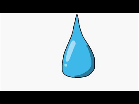 Water drop animation - YouTube