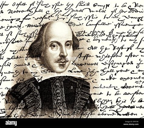 William Shakespeare, 1564 - 1616, an English playwright, poet and Stock ...