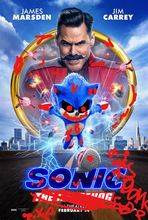 Sonic.exe movie poster by foxyarts6555 on DeviantArt