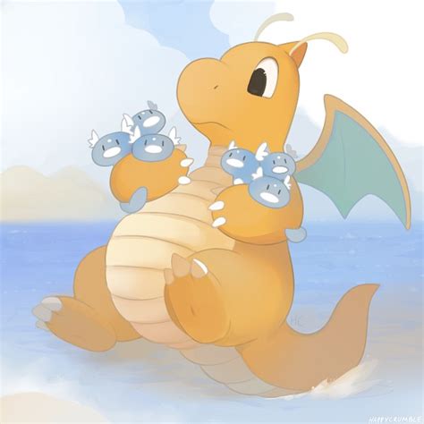 Dragonite - Pokémon - Image by Happycrumble #1531211 - Zerochan Anime Image Board