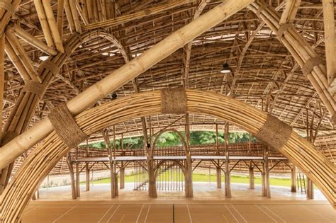 Breathtaking bamboo building withstands earthquakes and boasts a zero ...