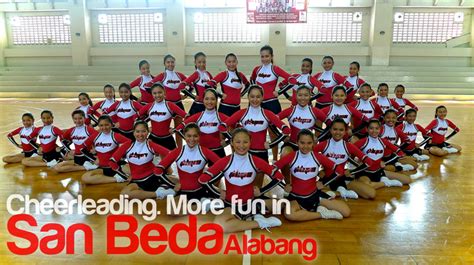 San Beda Alabang Jr. Varsity Cheerleading Squad Gets Ready For ...