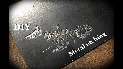 DIY: Metal Etching - YouTube